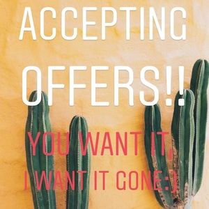 ACCEPTING ALL REASONABLE OFFERS, I want it gone!!